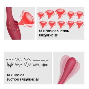 <span class=keywords><strong>Dildo</strong></span> Vibrator Hisap Ganda Berkualitas Tinggi Dengan 10 Mode Getaran dan Teknologi Hisap Kuat - Product Image 5