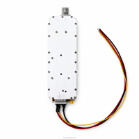 Module amplificateur de puissance RF GUORESOUN 3400-3600MHz 13W/25W/50W Gain 48dB Faible bruit Télécommande Résistant à l'eau Intérieur/Extérieur