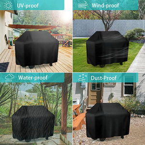 Housse de barbecue imperméable et résistante, universelle pour cuisinière à gaz et barbecue, utilisation en cuisine extérieure par OutdoorLines - Product Image 3