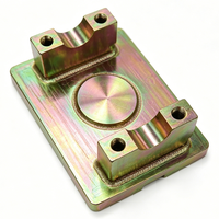 Support de montage métallique soudé sur mesure, fabrication en acier, plaque usinée CNC, support robuste – Vente chaude