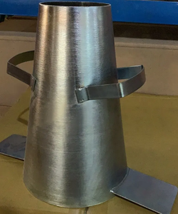 Alta Qualidade Lab Standard Concreto Aço Inoxidável Slump Cone Test Set Slump testing - Product Image 3