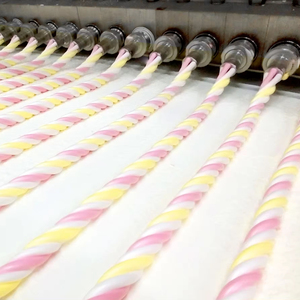 मार्शमैलो उत्पादन लाइन मार्शमैलो सैंडविच कपास कैंडी विनिर्माण मशीन - Product Image 1