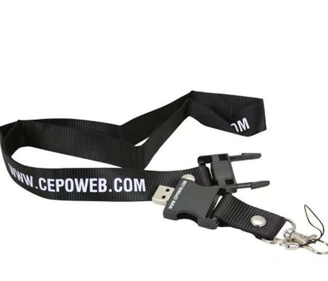 Wholesale Factory Cheap Custom Gifts USB 2.0&3.0 Lanyard Usb Flash Drive 4gb8gb16gb32gb  Usb Stick Pendrive