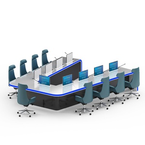 Modern Design Luxury Conference Table New Arrival 10/12/20 Person Convertible U-Shaped Meeting Tables - Product Image 4