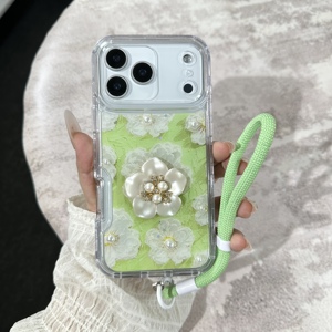 Funda Protectora para Teléfono con Diseño <span class=keywords><strong>de</strong></span> Lujo, Decoración Floral 3D, con Cordón para Teléfono, TPU+PC, Resistente a Impactos, para <span class=keywords><strong>HONOR</strong></span> 600 LITE X8D X5C X5D PLUS - Product Image 2