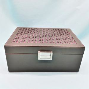 Custom Logo PU Leather Small Travel <b>Jewelry</b> <b>Box</b> Organizer <b>Velvet</b> Jewellery Storage Case for Ring Earring Necklace Gift Packaging - Product Image 4