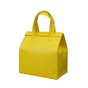 Sac isotherme réutilisable en non-tissé avec logo personnalisé, sac isotherme en non-tissé, sac de pique-nique - Product Image 1