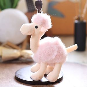 Llavero de Peluche de Camello de Dubái, Juguete de Peluche de Dibujos Animados, Adorno para Bolso, Muñeco de Peluche, Accesorio para Llaves de Coche - Product Image 5