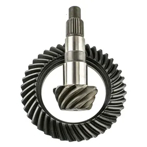 Big Bevel Gear Crown Wheel And Pinion With Ratio 7 8 11 14 33 39 45