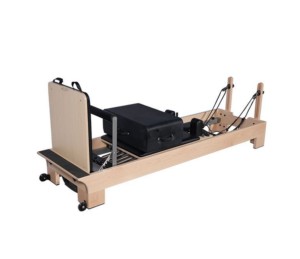 Nuovo Tipo di Macchina Professionale per Studio di Yoga, Reformer Pilates in Legno d'Acero con Logo Personalizzato - Product Image 6