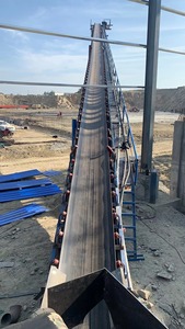 RMA1 <span class=keywords><strong>RMA2</strong></span> düz bant kauçuk ağır konveyör bant taş kum toplama tesisleri çakıl inşaat malzemesi beton sanayi - Product Image 3