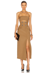 Delle donne Midi <span class=keywords><strong>Vestito</strong></span> Da Partito di Inverno Wrap Gamba Aperta di Un Pezzo Tagliato Fuori Il <span class=keywords><strong>Vestito</strong></span> - Product Image 3