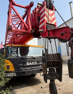จีนผลิตเครนเคลื่อนที่ Sany stc750 75 ตัน พร้อมเครื่องยนต์ ปั๊ม เกียร์บ็อกซ์มือสอง รุ่น Sany STC1000C 100T STC500E STC250T5 STC1300 STC800T6 รถบรรทุก - Product Image 2