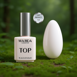 Majida Cosmetics Top Coat 15 ml Infinity Finish para Uñas - Product Image 3