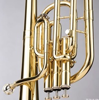 Wholesale Price Brass Instruments Alto Horn With 3 Vertical Piston Valves