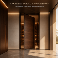 Usine de portes en bois sur mesure OEM ODM, porte acoustique avec âme, couleur et taille personnalisées, joint magnétique pour hôtel et appartement