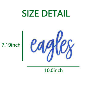 Pailletten Designer <span class=keywords><strong>Patches</strong></span> Bügeln auf benutzer definierte Hüte Game Day Custom Embroider Band <span class=keywords><strong>Patches</strong></span> - Product Image 2