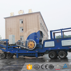 Draagbare Mobiele Vrachtwagen Breekinstallatie Met Motorlager Tandwiel Plc Versnellingsbak Pomp-Kalksteen <span class=keywords><strong>Crusher</strong></span> - Product Image 4