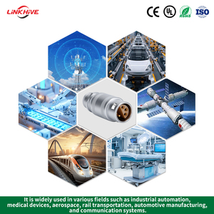 LHJM OEM/ODM IP50 Customized 2C Series 2-14P Pin Male Push Pull Aviation Plug Aerospace Connectors Compatible for 2C <strong>FFA</strong> 6A - Product Image 6