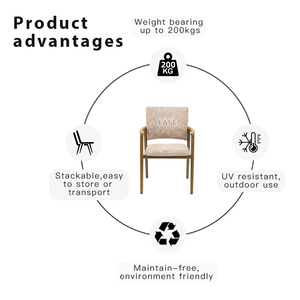 (M7522) Contemporary Designer Upholstered Dining Room <strong>Table</strong> <strong>Chairs</strong> with <strong>Arms</strong> - Product Image 5