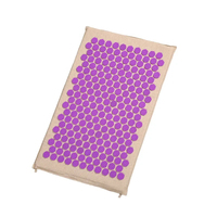 Tapis d'acupression haute densité pour massage des pieds, ensemble tapis et oreiller d'acupression pour massage et relaxation