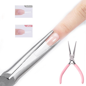 TSZS Puntas de Gel UV Acrílico Pinzas <span class=keywords><strong>para</strong></span> Escultura <span class=keywords><strong>Pinza</strong></span> <span class=keywords><strong>para</strong></span> Uñas Pinzas Moldeadoras de Uñas de Acero Inoxidable Herramientas de Arte de Uñas Curva C - Product Image 1