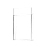 Cadre de boîte d'ombre en acrylique transparent personnalisé vitrine de boîte d'ombre en acrylique transparent cadres photo de boîte d'ombre en acrylique transparent