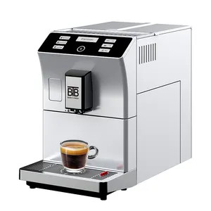 BTB-206スーパーコーヒーメーカー-自動エスプレッソコーヒーマシン-内蔵グラインダー、コーヒーポッドは不要