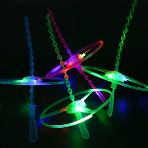 Juguete de Plástico Luminoso de Libélula de Bambú Voladora, para Niños de 4 a 6 Años, Unisex, Clásico, para Jugar al Aire Libre - Product Image 2