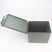Boîte de rangement tactique verrouillable pour munitions de calibre 30 M19A1, petite boîte de rangement pour munitions, conteneur pour munitions