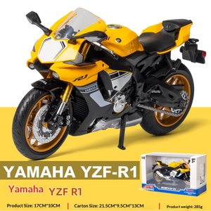 Modelo de Motocicleta Yamaha R1 de Aleación a Escala 1:12, Fundición a Presión, Colección de Modelos de Autos de Aleación, Juguetes de Decoración, Modelos Fundidos a Presión - Product Image 4