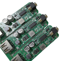 Carte de contrôle PCBA pour mini-ventilateur de bureau pliable portable à chargement USB, solution de circuit pour ventilateur silencieux à vent puissant, conception personnalisée pour OEM