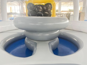 แพเป่าลมกลางแจ้งสำหรับเล่นน้ำในทะเลสาบ มหาสมุทร แพขนาดใหญ่สำหรับครอบครัว แพลตฟอร์มจัดปาร์ตี้เหนือน้ำ - Product Image 6