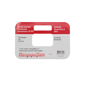 Electrodo de cobre de plasma Powermax45 220669 45A Consumible - Product Image 1