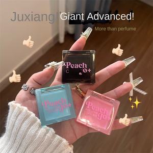 Échantillon de parfum solide PEACH JO en boîte carrée, baume corporel Pêche Blanche Oolong, parfum léger et durable <span class=keywords><strong>pour</strong></span> étudiantes - Product Image 2