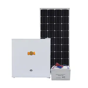 2.47 cube feet Single Door Refrigerator Mini Fridge inside 3 layers solar fridge