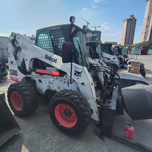 Погрузчики Bobcat S150 S160 S300 S450, мини-гусеничный погрузчик с шарнирным поворотом, б/у оригинальный фронтальный погрузчик, 1 тонна 2016