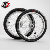 Set Roda Supermoto 17 Inch 70/90-17 90/80-17 Surron Light Bee X Talaria MX3 MX4 79bike CNC Chrome Aluminium Rim Kit E-Bike