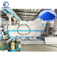 Machine de recyclage de matériaux plastiques en LLDPE HDPE, machine de granulation de plastique, granulateur de plastique