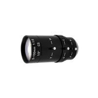 Objectif de surveillance de sécurité manuel à iris métallique 1MP 5~100mm 20X 1/3" F1.6 CS-Mount pour l'électronique grand public