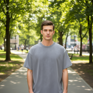 Camiseta Deportiva Personalizada Meraj para Hombre, Sublimada, Corte Regular, Manga Corta, Cuello Redondo, Poliéster y Algodón, Lisa, Informal - Product Image 2