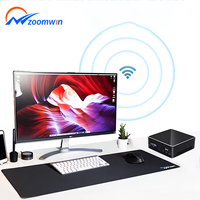 Mini PC Openciaw Ai de 10.ª Generación con I3 10100/I5 10400, Refrigeración por Ventilador, Pantalla HD y VGA 4k para Negocios, Chasis Plateado