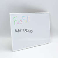 Tableau blanc effaçable à sec format A4, petit, portable, pas cher, mini tableau blanc pour enfants et étudiants avec cordon de suspension et aimant