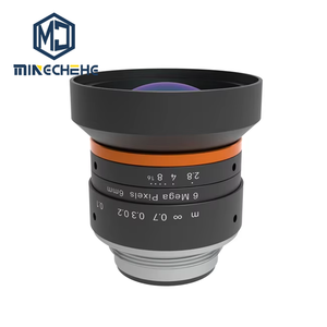 6 มม. F2.8 C-Mount 1/1.8" 6MP ความละเอียดสูงความบิดเบือนต่ำวิชันซิสเต็มอุตสาหกรรมเลนส์ FA MVL-HF0628M-6MPE MVL-HF0828M-6MPE M - Product Image 1