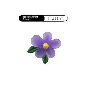 Nouveaux accessoires pour nail art : Matériaux de décoration pour <span class=keywords><strong>ongles</strong></span> en résine, style frais, tendance Ins, fleur de gardénia à cinq pétales - Product Image 6