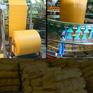 Sac tissé jaune vif Sheng Hui, capacité de charge de 10 à 50 kg, pour céréales et emballage alimentaire - Product Image 4