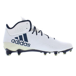 Adidas Adizero 5-Star 5.0 Mid <b>Mens</b> <b>Shoes</b> Color: <b>White</b>/Navy/<b>White</b> 100% Authentic - Product Image 3