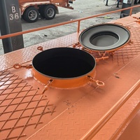 Nouvelle usine 40000L 3 essieux citerne à eau semi-remorque exportée vers l'Arabie saoudite