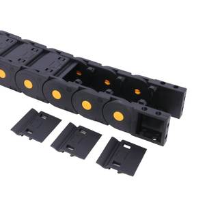 Plástico de puente cerrado para portador de cable para equipo de arrastre de cable de guía de energía de cadena de arrastre - Product Image 4