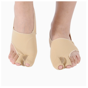 Manchon orthopédique en <span class=keywords><strong>silicone</strong></span> pour la correction du gros orteil et de l'<span class=keywords><strong>hallux</strong></span> <span class=keywords><strong>valgus</strong></span>, pour les soins des pieds jour et nuit, double <span class=keywords><strong>protection</strong></span> des orteils. - Product Image 1